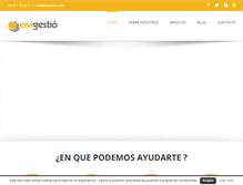 Tablet Screenshot of eivigestio.com
